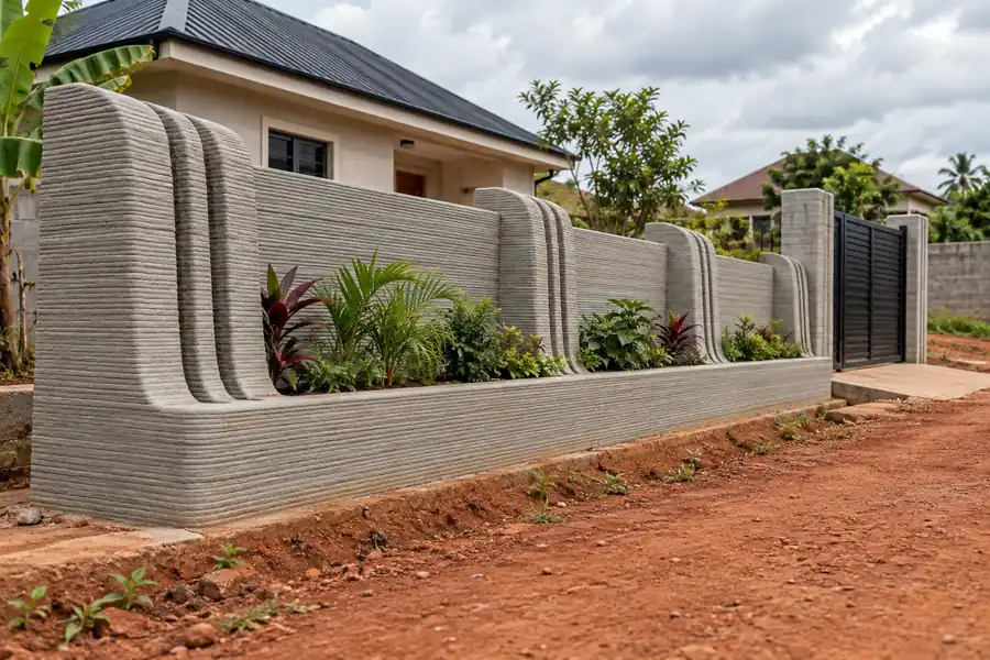 Layered boundary-wall concept